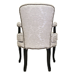 Кресло c растительным орнаментом Aubrey Classical Armchair beige jacquard варинант исполнения - 2 | Loft Concept в Самаре