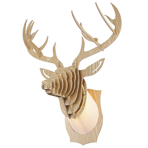 Бра Cardboard Deer Wall Lamp natural