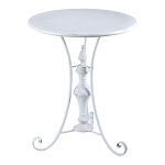 Столик белый кованный в прованском стиле Vaucluse варинант исполнения - 1 | Loft Concept в Самаре