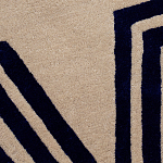 Дизайнерский ковер в виде звезды Poltronova Tappeto Stellina  Navy Blue Grey Rug варинант исполнения - 4 | Loft Concept в Самаре