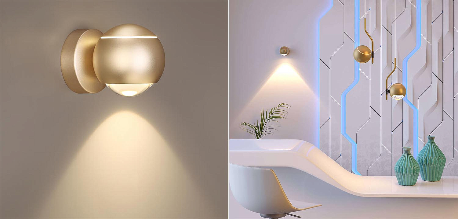 Бра Auge Horst Gold Бра Auge Horst Gold - Loft-Concept в Самаре