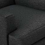 Мебельная ткань Шенилл черный цвет 138 см T4-35 варинант исполнения - 4 | Loft Concept в Самаре