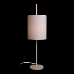 Настольная лампа с тканевым абажуром формы цилиндр Pure Cylinder варинант исполнения - 5 | Loft Concept в Самаре