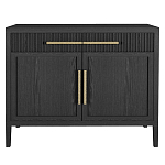 Буфет Primo с двумя ящиками и двумя фасадами Черный дуб варинант исполнения - 1 | Loft Concept в Самаре