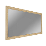 Зеркало прямоугольное с классической деревянной рамой Harper Line варинант исполнения - 2 | Loft Concept в Самаре