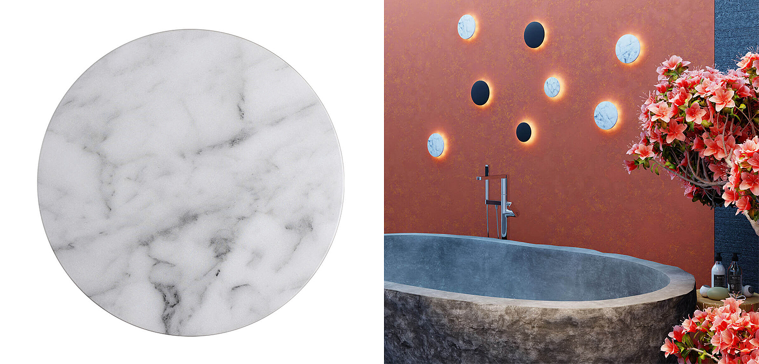 Бра Disco Piatto Marble Sconce - Loft-Concept в Самаре