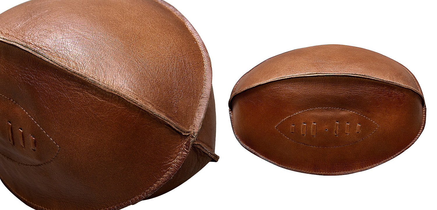 Аксессуар мяч для регби Leather Rugby Ball Аксессуар мяч для регби Leather Rugby Ball - Loft-Concept в Самаре