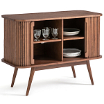 Низкий буфет с 2-мя раздвижными дверцами Toinette Light Cupboard варинант исполнения - 5 | Loft Concept в Самаре