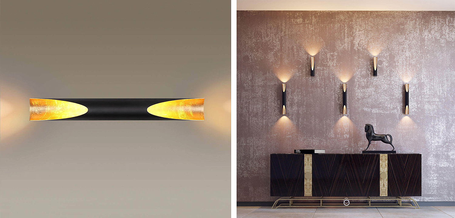 Бра Kenver Delightfull Black 48 Бра Kenver Delightfull Black 48 - Loft-Concept в Самаре