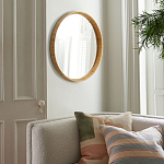 Зеркало круглое в раме из ротанга Wickerwork варинант исполнения - 6 | Loft Concept в Самаре