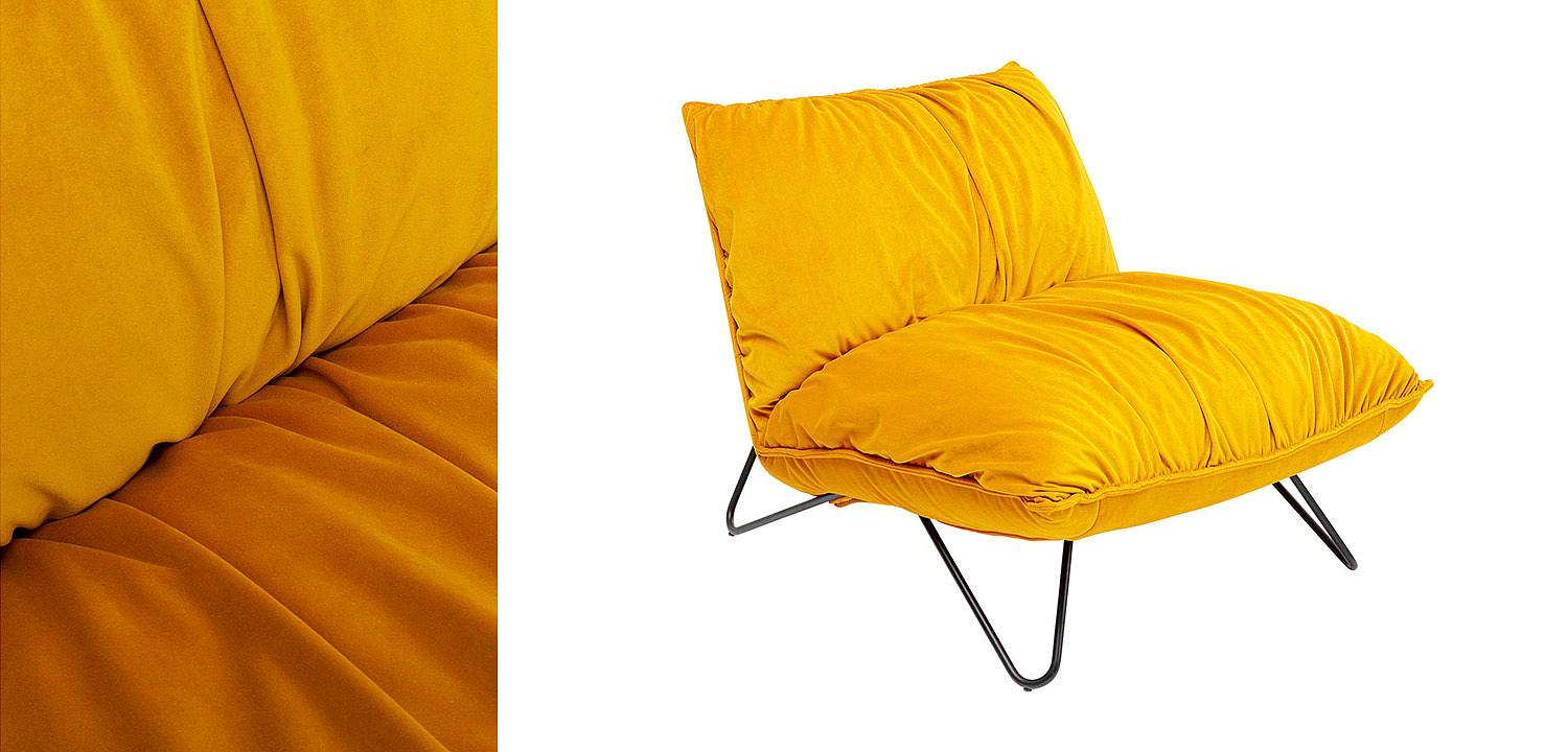 Кресло Velvet Turmeric Кресло Velvet Turmeric - Loft-Concept в Самаре