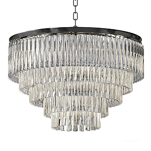 Люстра Odeon Clear Glass Fringe Chandelier -60
