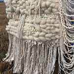 Вязанное панно для ресторана WINTER варинант исполнения - 3 | Loft Concept в Самаре