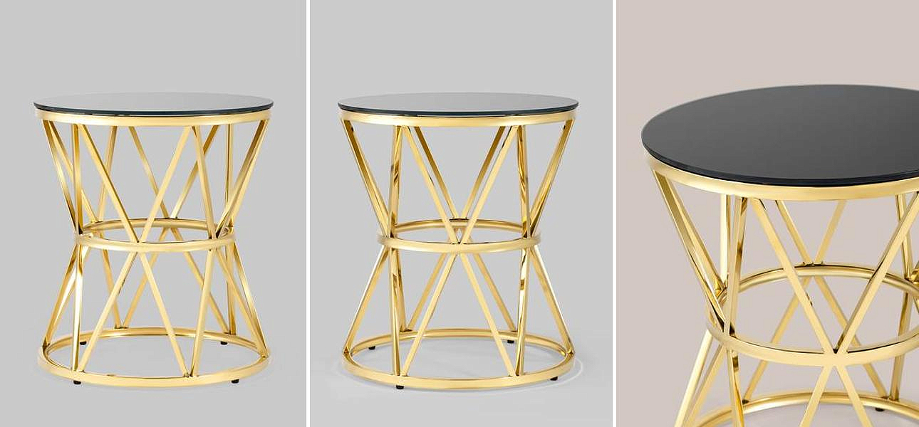 Стол приставной Beranger Collection Gold Стол приставной Beranger Collection Gold - Loft-Concept в Самаре