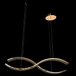 Люстра волнистой формы с фактурным хрустальным плафоном Light Delight варинант исполнения - 4 | Loft Concept в Самаре