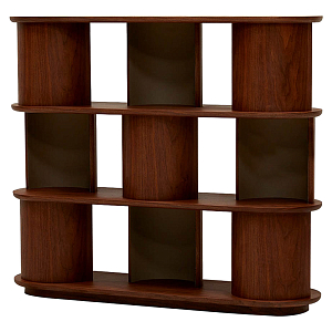 Стеллаж Zacharie Brown Wood Rack