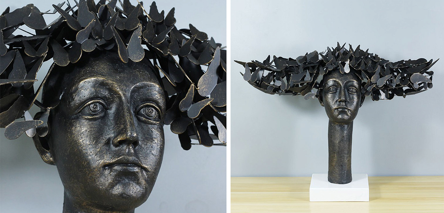 Статуэтка Butterflies on the Head Статуэтка Butterflies on the Head - Loft-Concept в Самаре
