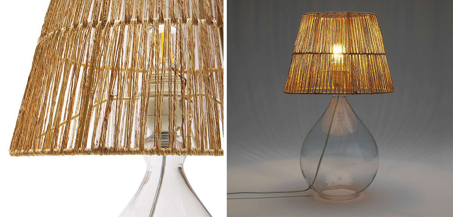 Настольная лампа Ronni Glass Table lamp Настольная лампа Ronni Glass Table lamp - Loft-Concept в Самаре