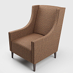 Мебельная ткань Шенилл терракотовый цвет 142 см T4-58 варинант исполнения - 5 | Loft Concept в Самаре