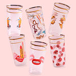 Стакан Seletti Hands with snakes варинант исполнения - 2 | Loft Concept в Самаре