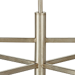 Люстра с 6-ю белыми матовыми плафонами из стекла в форме цилиндра Longitude варинант исполнения - 2 | Loft Concept в Самаре