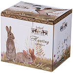 Кружка из фарфора с изображением уток и собаки 400 мл Hunting Porcelain Collection варинант исполнения - 2 | Loft Concept в Самаре