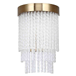 Бра с прозрачными стеклянными трубочками и металлическим основанием Nembus варинант исполнения - 1 | Loft Concept в Самаре