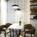 Гипсовая 3D панель с принтографией PM-20 варинант исполнения - 3 | Loft Concept в Самаре