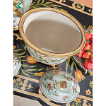 Ваза с крышкой и цветочным узором Genuine Chinese Classics варинант исполнения - 6 | Loft Concept в Самаре