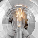 Бра округлой формы с многогранным стеклянным плафоном Hinkley варинант исполнения - 5 | Loft Concept в Самаре