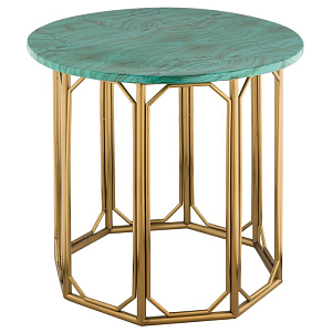 Malachite Modern Side Tables 