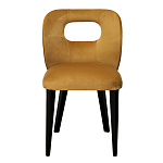 Стул велюровый горчичный Verified варинант исполнения - 2 | Loft Concept в Самаре