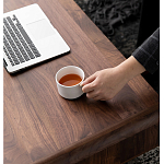 Кофейный стол из массива дерева с выдвижными ящиками Coffee Walnut Table варинант исполнения - 4 | Loft Concept в Самаре