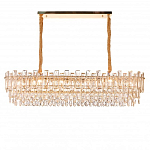 Люстра овальная с хрустальными подвесками Gorgeous Crystal Light варинант исполнения - 2 | Loft Concept в Самаре