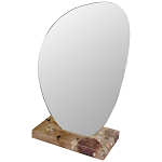 Настольное зеркало с подставкой из эпоксидной смолы с цветами Epoxy Resin Flowers Mirror варинант исполнения - 1 | Loft Concept в Самаре