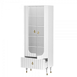 Витрина белая двухдверная с ящиком Expanses of Beauty варинант исполнения - 2 | Loft Concept в Самаре