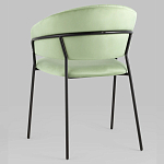 Стул в велюре фисташкового цвета Horizon варинант исполнения - 5 | Loft Concept в Самаре