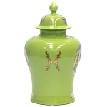 Фарфоровая ваза с крышкой Eden Garden варинант исполнения - 3 | Loft Concept в Самаре