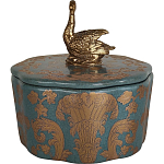 Фарфоровая шкатулка Swan Lake варинант исполнения - 2 | Loft Concept в Самаре