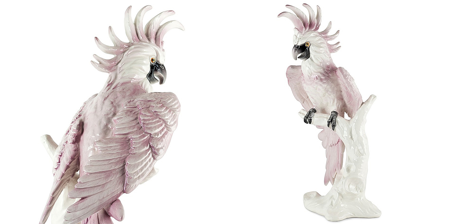 Статуэтка Cookatoo Bisc. Pink - Loft-Concept в Самаре