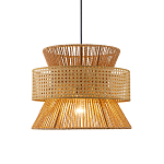 Подвесной светильник с абажуром из натуральных материалов Light Inside the Cell варинант исполнения - 1 | Loft Concept в Самаре