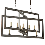 Люстра из пересекающихся прямоугольных элементов Intersecting Rectangles варинант исполнения - 3 | Loft Concept в Самаре