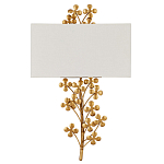 Бра с прямоугольным абажуром и каркасом в виде лепестков клевера Hanging Clover варинант исполнения - 3 | Loft Concept в Самаре