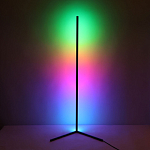 Торшер черного цвета на угловом основании Arteriors варинант исполнения - 2 | Loft Concept в Самаре