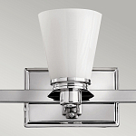 Бра для ванных комнат с белыми стеклянными конусными плафонами Hinkley варинант исполнения - 2 | Loft Concept в Самаре