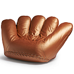 Дизайнерское кожаное кресло в форме руки Poltronova Joe Gold  Armchair варинант исполнения - 3 | Loft Concept в Самаре