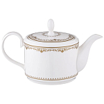 Чайный сервиз из фарфора с изображением лошадей на 6 персон 14 предметов Porcelain Horse Set варинант исполнения - 1 | Loft Concept в Самаре