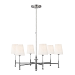 Люстра с 6-ю белыми конусными плафонам Generation Lighting варинант исполнения - 2 | Loft Concept в Самаре