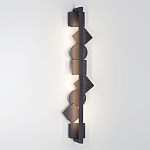 Бра вертикальное с черными кругами и квадратами Gravyura варинант исполнения - 5 | Loft Concept в Самаре