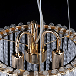 Люстра с подвесными рифлеными стеклянными трубками Nembus варинант исполнения - 18 | Loft Concept в Самаре